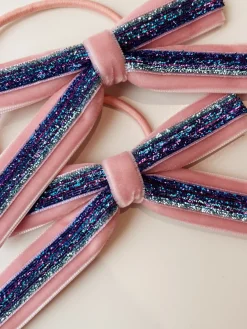 New Konges Sløjd 2 pak elastikker - MELLOW ROSE mellowrose