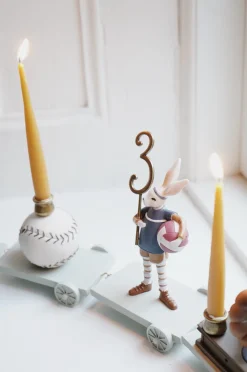 Discount Konges Sløjd 20 pak fødselsdagslys til tog - nature