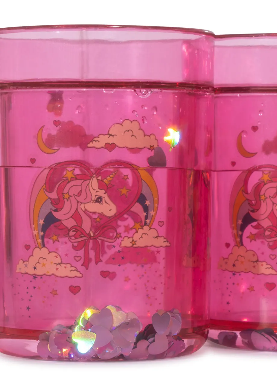 Clearance Konges Sløjd 2 pak glitterkopper - horn stars hornstars