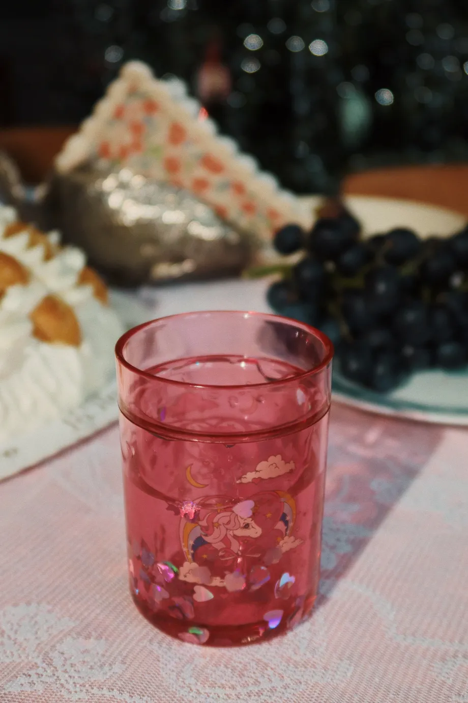 Clearance Konges Sløjd 2 pak glitterkopper - horn stars hornstars