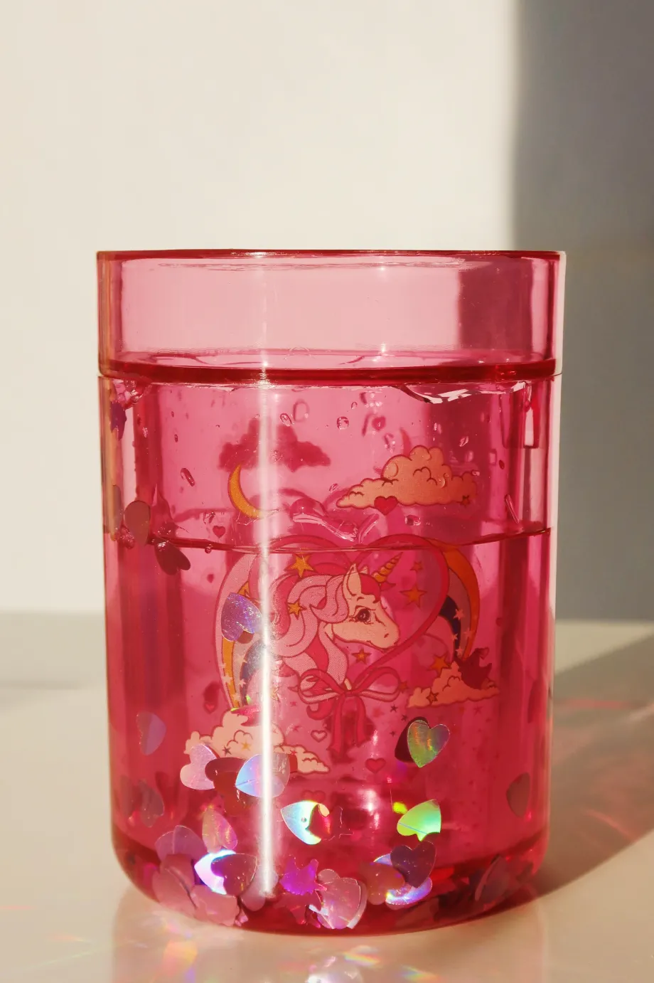 Clearance Konges Sløjd 2 pak glitterkopper - horn stars hornstars