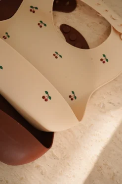 Cheap Konges Sløjd 2 pak hagesmæk - cherry/mocca