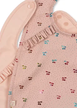 Clearance Konges Sløjd 2 pak hagesmæk - FAIRY CHERRY/CAMEO ROSE fairycherry/cameorose