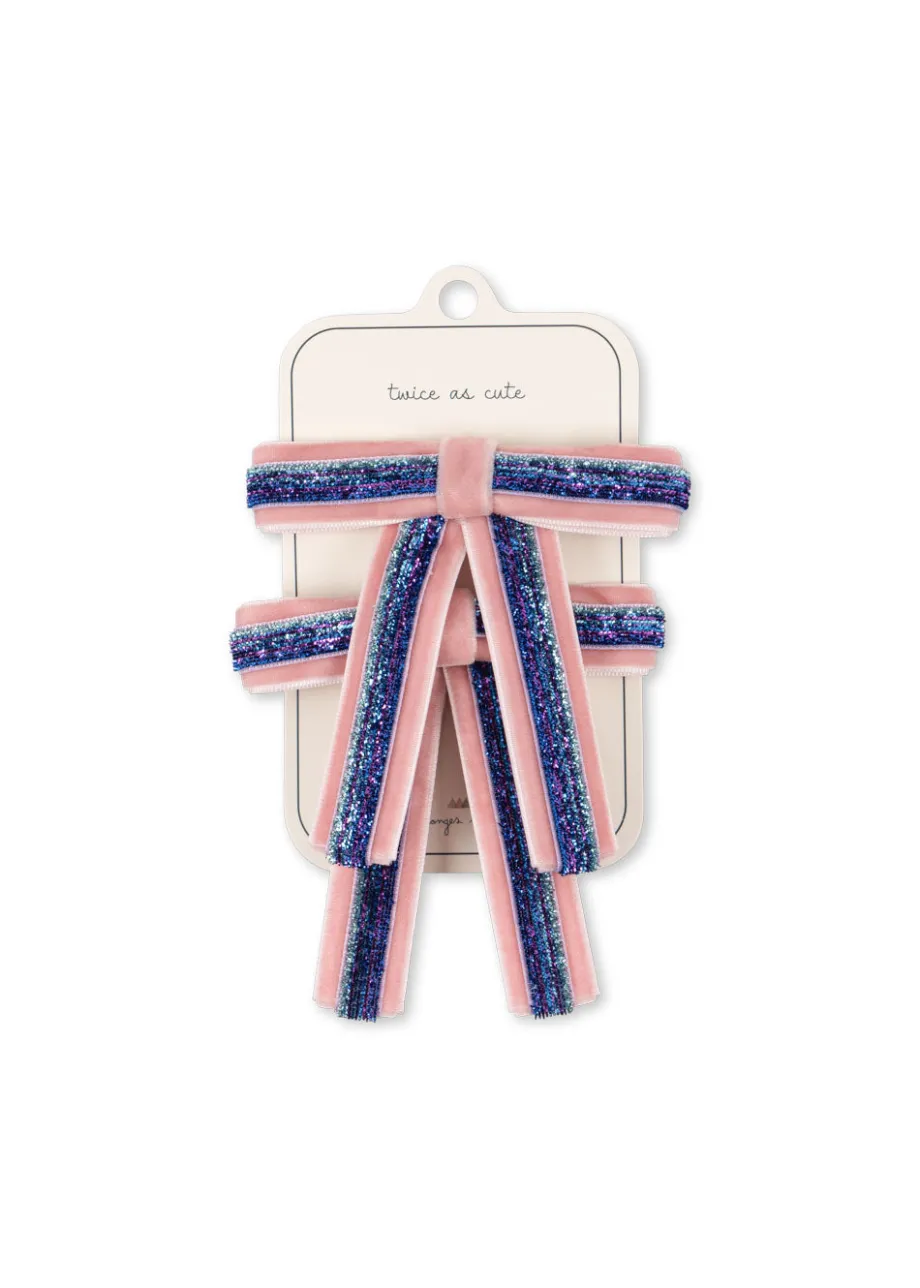 Best Sale Konges Sløjd 2 pak hårspænder - MELLOW ROSE mellowrose