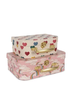 Best Konges Sløjd 2 pak kuffert - rainbow