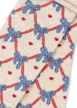 Hot Konges Sløjd 2 pak strømpebukser - BOW MIX bowmix