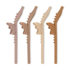 Best Sale Konges Sløjd 4 pak sugerør - BLUSH MIX blushmix