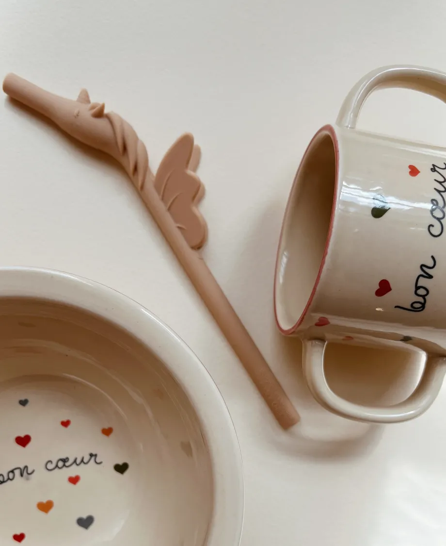 Shop Konges Sløjd 4 pak sugerør - EARTH MIX earthmix