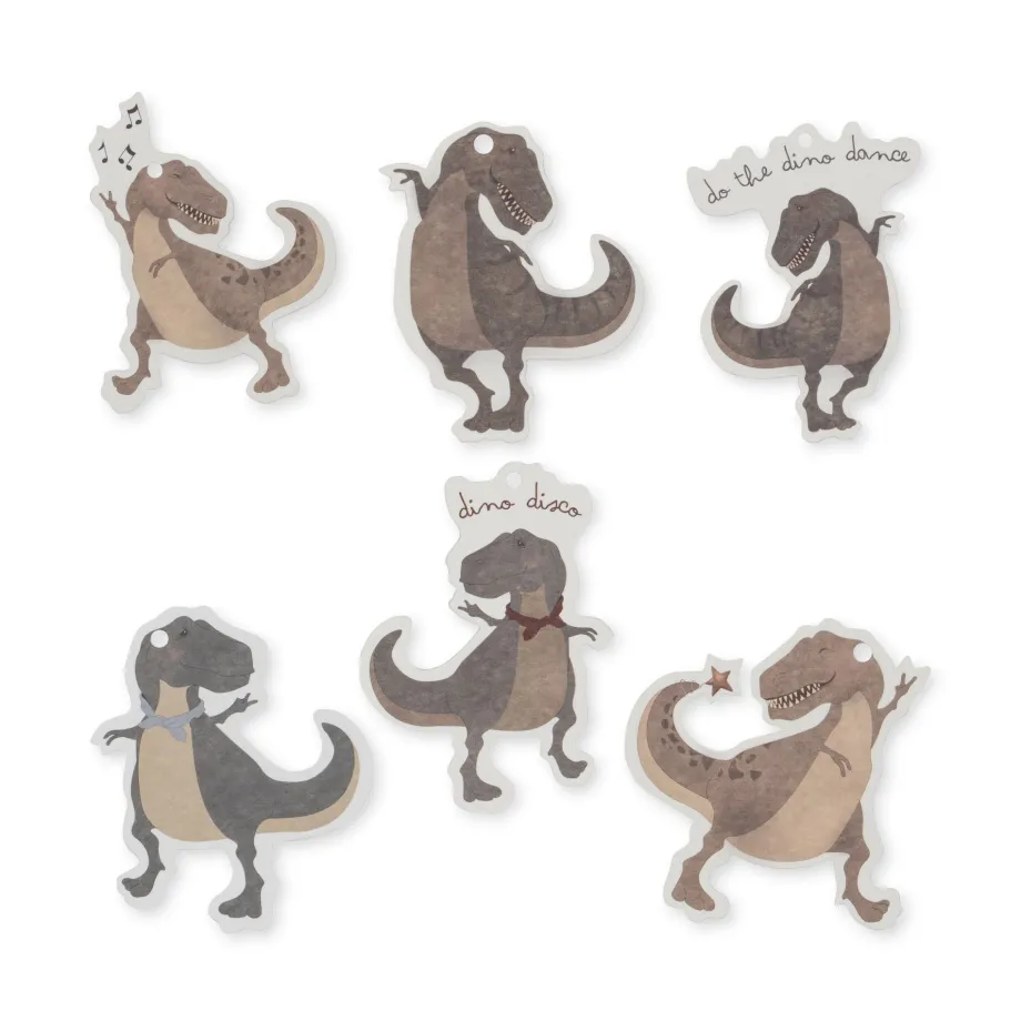 Fashion Konges Sløjd 12 pak til og fra kort - dino