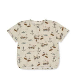 Fashion Konges Sløjd ace kortærmet skjorte - SAIL AWAY sailaway