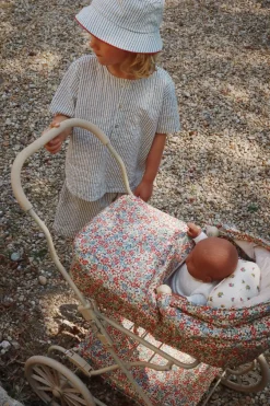 Store Konges Sløjd ace kortærmet skjorte - STRIPE BLUIE stripebluie