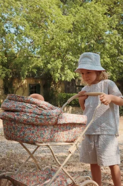 Store Konges Sløjd ace kortærmet skjorte - STRIPE BLUIE stripebluie