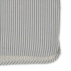 Store Konges Sløjd ace kortærmet skjorte - STRIPE BLUIE stripebluie