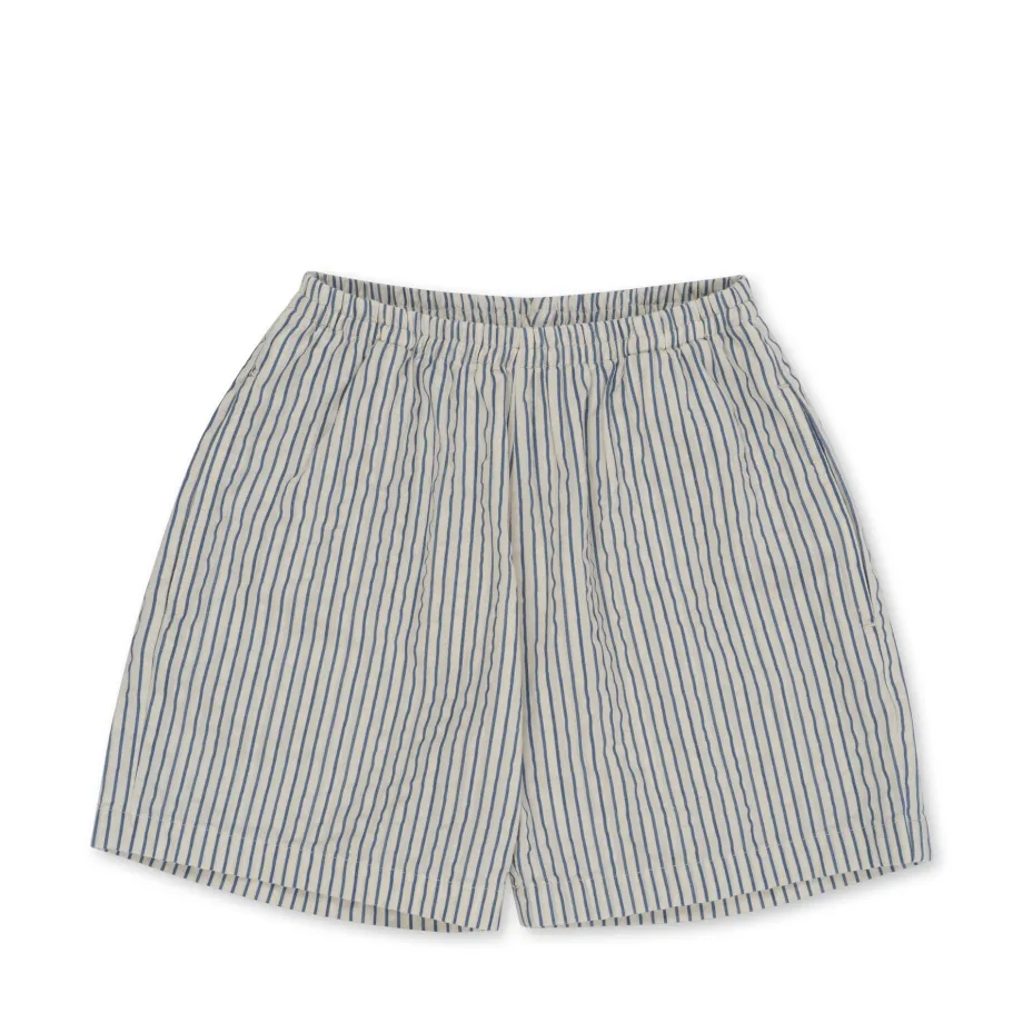 Cheap Konges Sløjd ace shorts - STRIPE BLUIE stripebluie