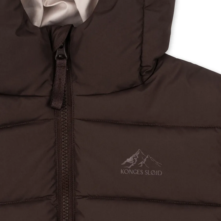 Shop Konges Sløjd Alpi vinterjakke - chocolate brown chocolatebrown