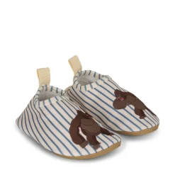 Outlet Konges Sløjd aster badesko - STRIPE BLUIE stripebluie