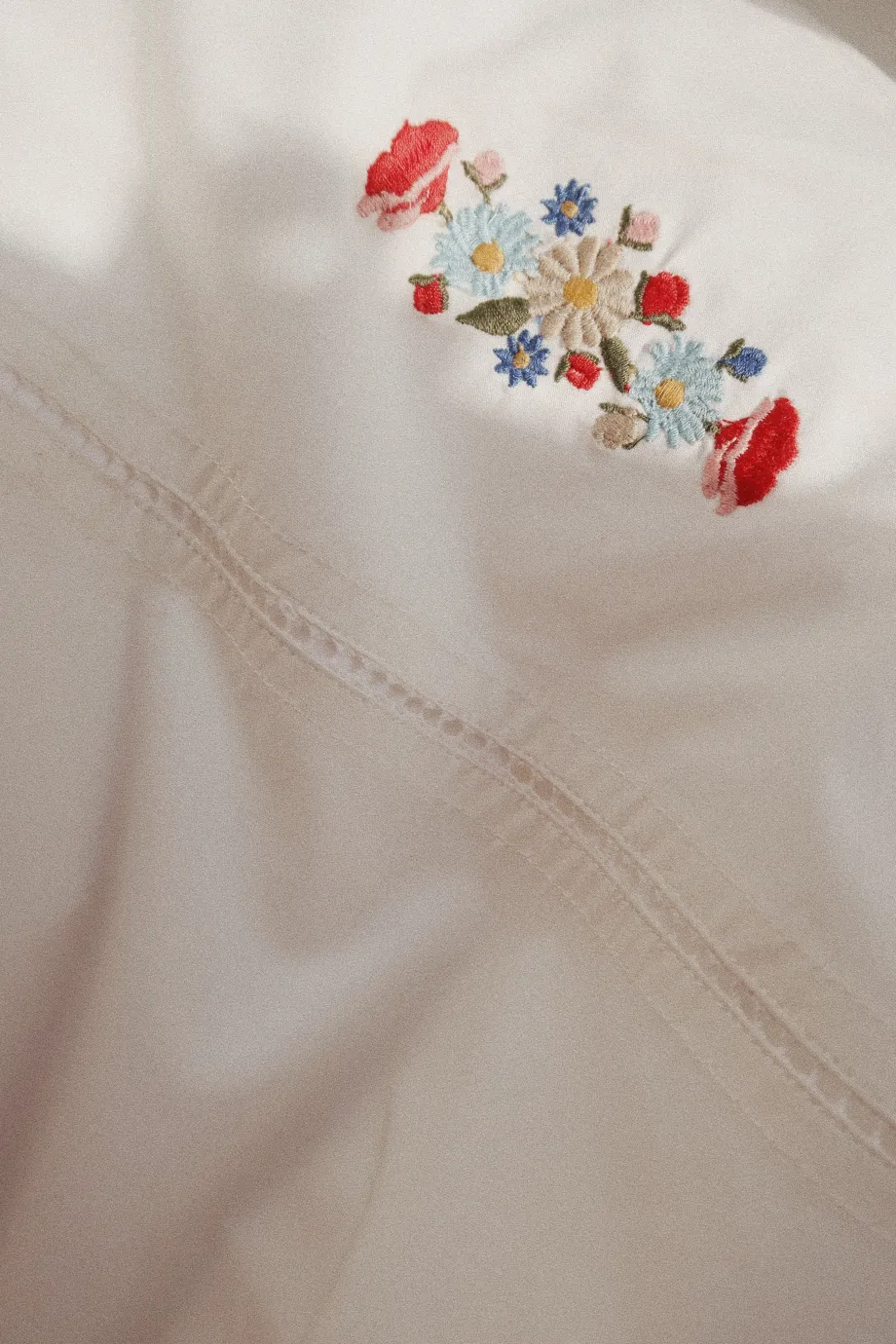 Clearance Konges Sløjd baby sengesæt 70x100 - blossom