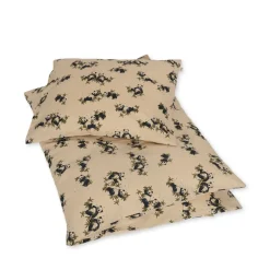 Clearance Konges Sløjd baby sengesæt 70x100 - PANDA NUIT pandanuit