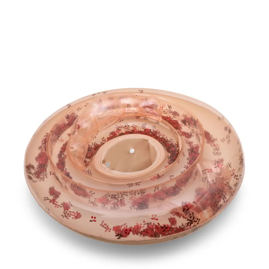 New Konges Sløjd babybadering - BLUSH TRANSPARENT blushtransparent