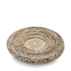 Clearance Konges Sløjd babybadering - MULTI HEART TRANSPARENT multihearttransparent