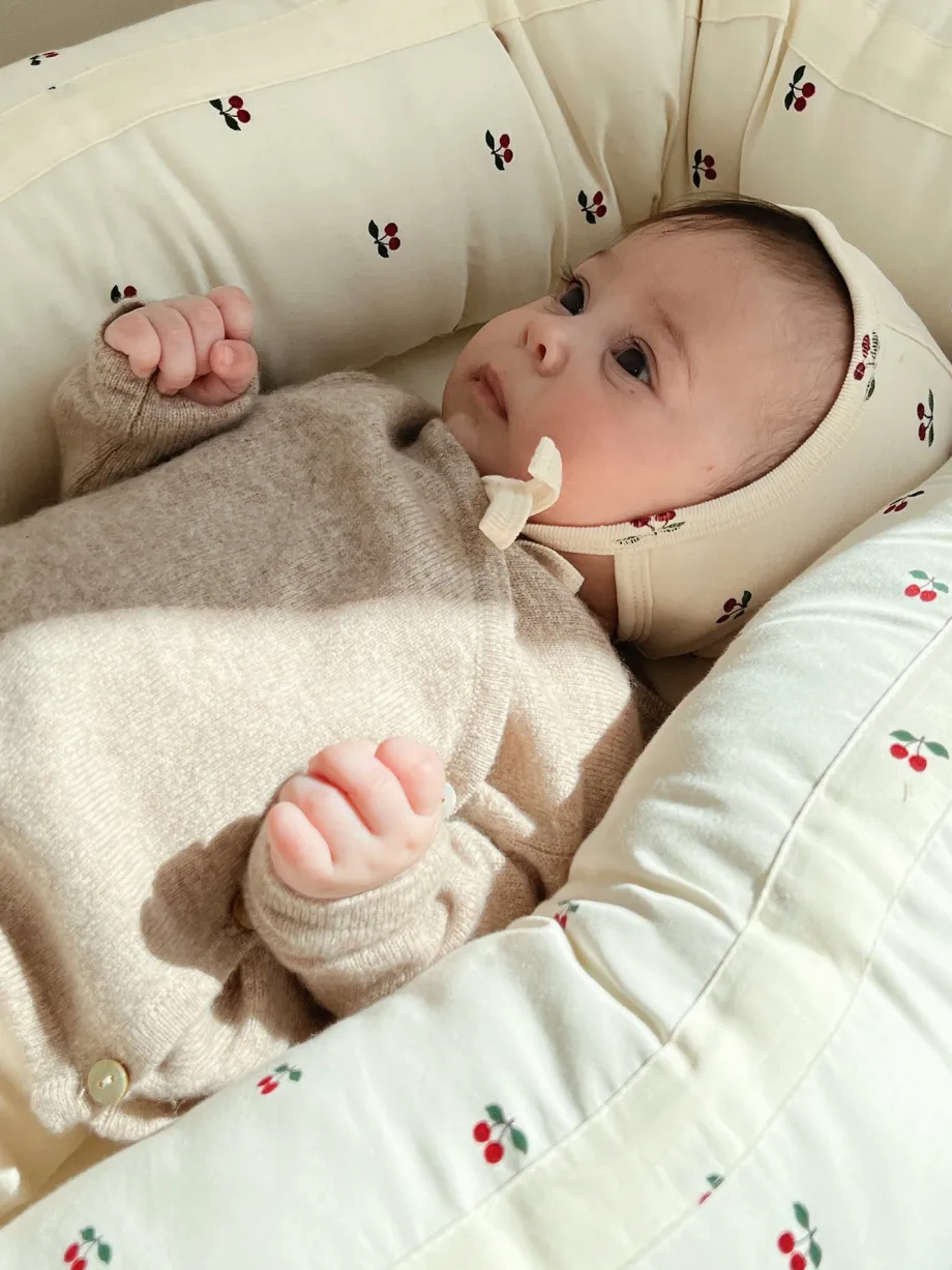 Discount Konges Sløjd babyhue til nyfødt - cherry