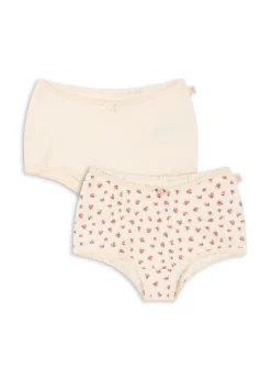 Best Sale Konges Sløjd basic 2 hipsters - buttercream/bloomie