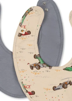 Outlet Konges Sløjd basic 2 pak hagesmæk - TRADEWINDS / GRAND PRIX