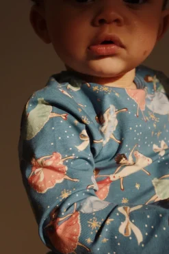 Clearance Konges Sløjd Basic body sæt - snow bow ballerina snowbowballerina