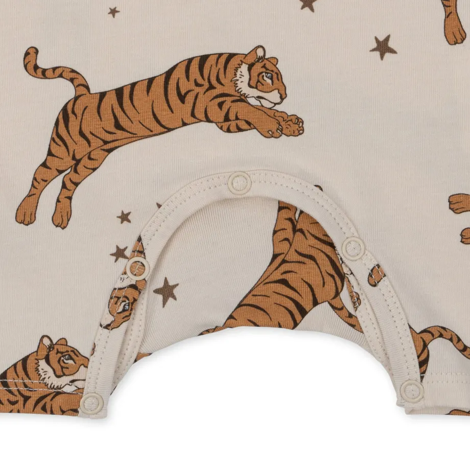 Flash Sale Konges Sløjd basic romper - tiger sand tigersand