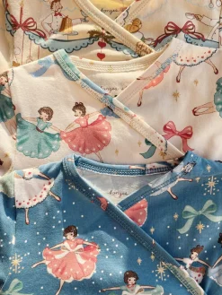 Best Sale Konges Sløjd Basic sæt til nyfødt - snow bow ballerina snowbowballerina