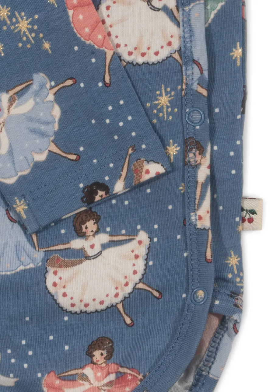 Best Sale Konges Sløjd Basic sæt til nyfødt - snow bow ballerina snowbowballerina