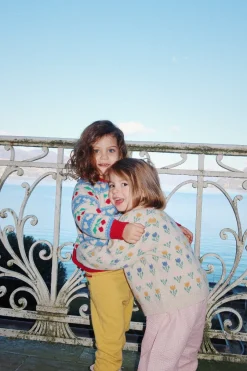 Clearance Konges Sløjd BELOU CARDIGAN - CHERRY STRIPE cherrystripe