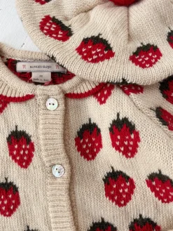 Outlet Konges Sløjd Belou cardigan - strawberry
