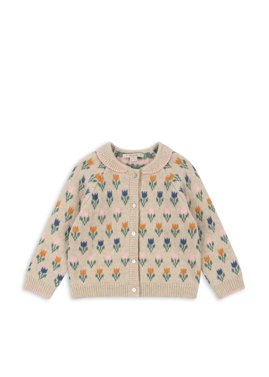 Flash Sale Konges Sløjd BELOU CARDIGAN - tulipe