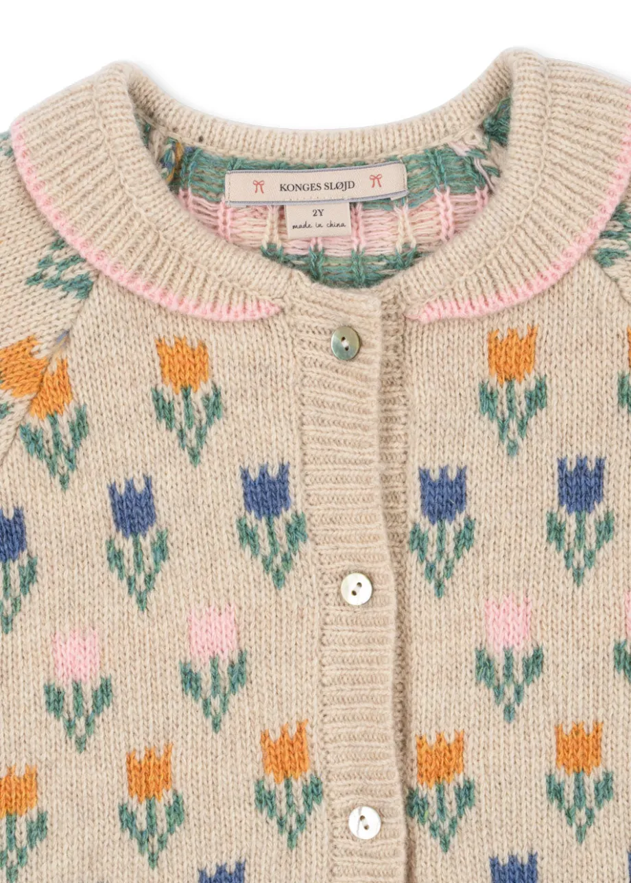 Flash Sale Konges Sløjd BELOU CARDIGAN - tulipe