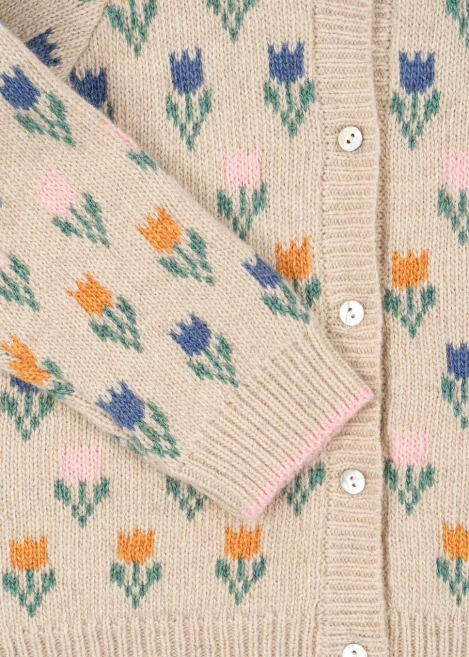 Flash Sale Konges Sløjd BELOU CARDIGAN - tulipe