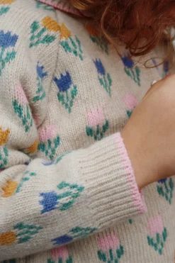 Flash Sale Konges Sløjd BELOU CARDIGAN - tulipe