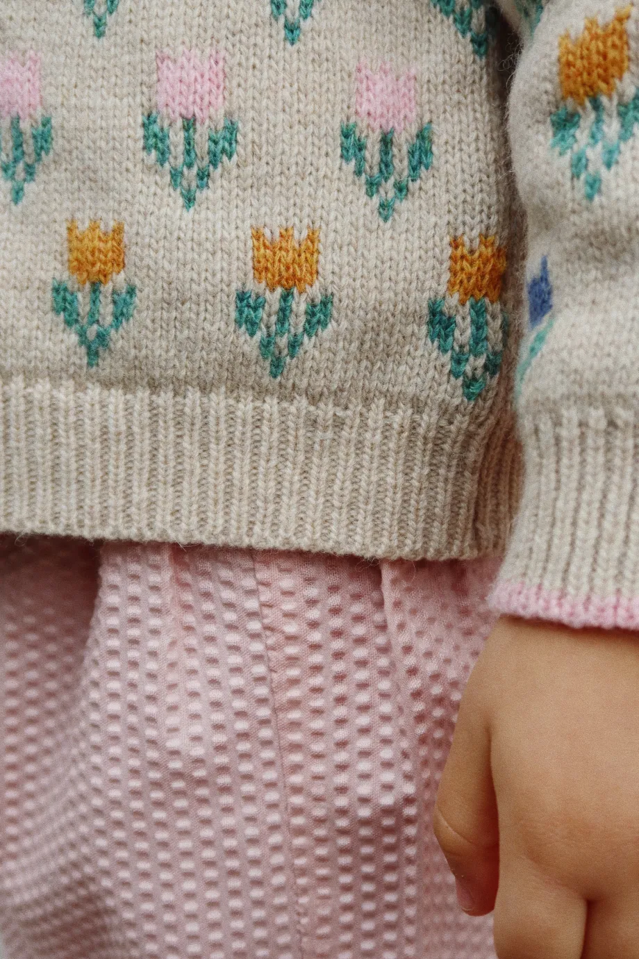 Flash Sale Konges Sløjd BELOU CARDIGAN - tulipe