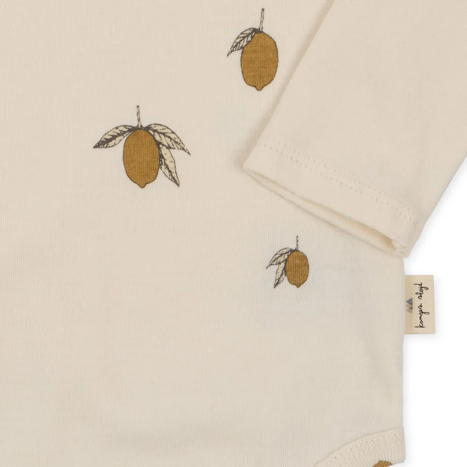 Best Sale Konges Sløjd bodystocking - lemon