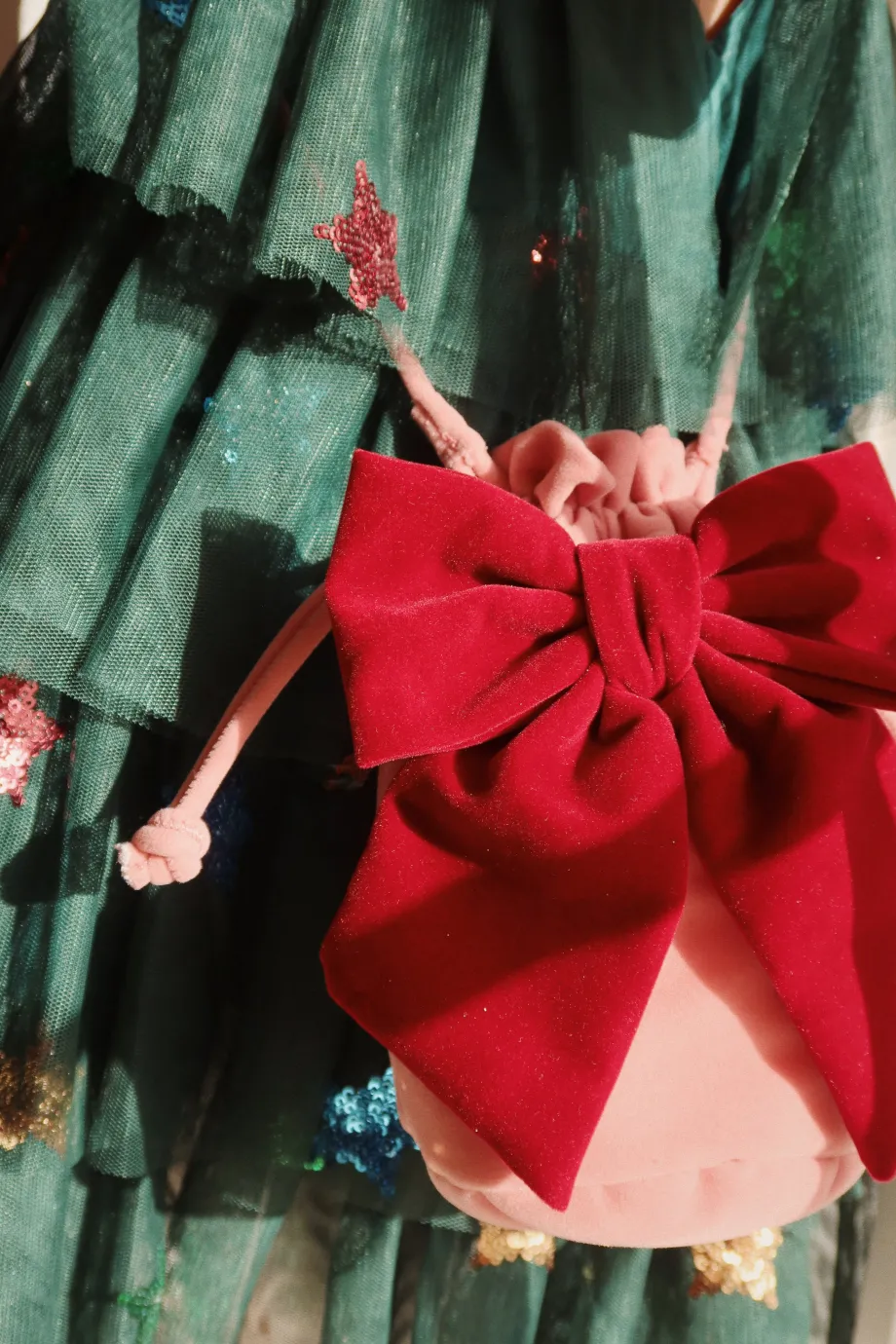 Store Konges Sløjd Bow taske - mellow rose mellowrose