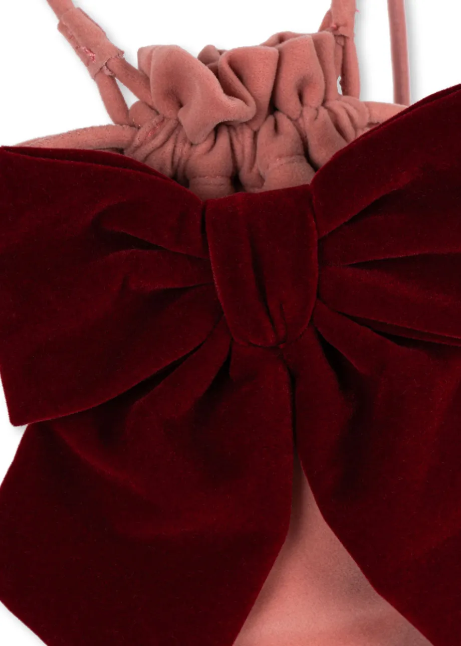 Store Konges Sløjd Bow taske - mellow rose mellowrose