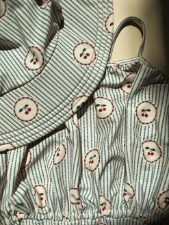 Fashion Konges Sløjd cale badehat - CHERRY STRIPE cherrystripe