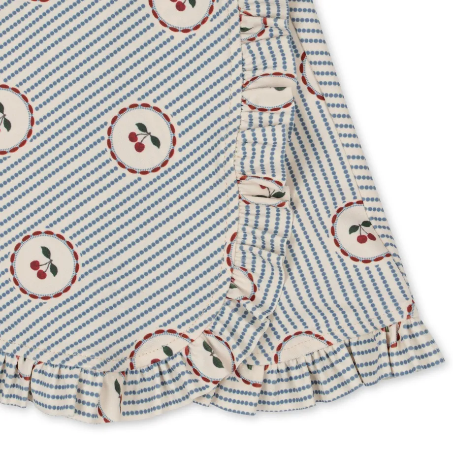 New Konges Sløjd cale nederdel - CHERRY STRIPE cherrystripe