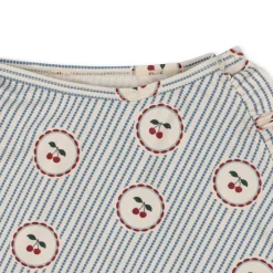 New Konges Sløjd cale nederdel - CHERRY STRIPE cherrystripe