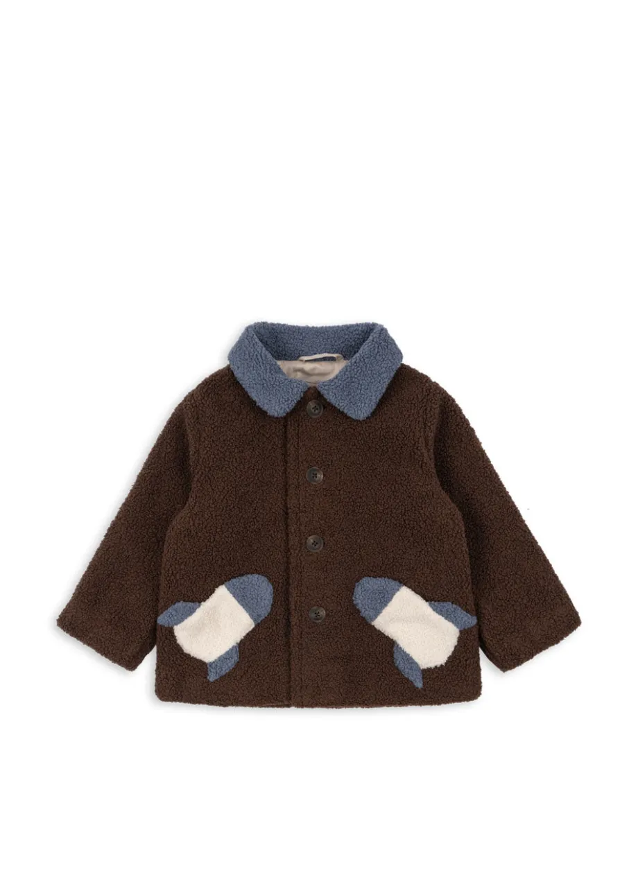 Shop Konges Sløjd Calin Frakke - cappuccino