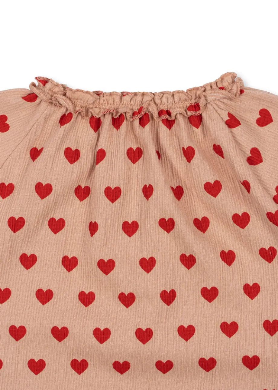 Cheap Konges Sløjd CHLEO BLUSE - COEUR MAHOGANY coeurmahogany