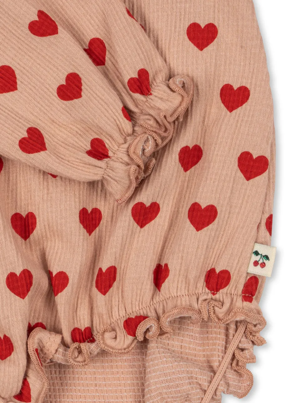 Clearance Konges Sløjd CHLEO BODYSTOCKING - COEUR MAHOGANY coeurmahogany