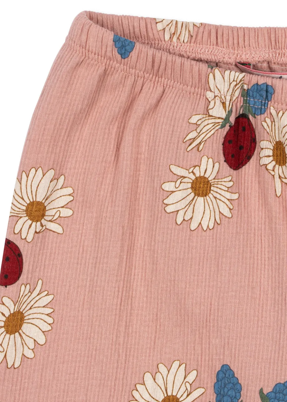 Hot Konges Sløjd CHLEO BUKSER - LADYBUG DAISY BLUSH ladybugdaisyblush