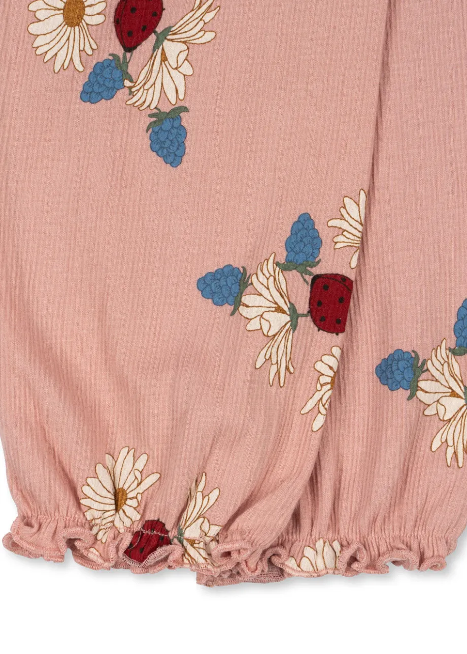 Hot Konges Sløjd CHLEO BUKSER - LADYBUG DAISY BLUSH ladybugdaisyblush