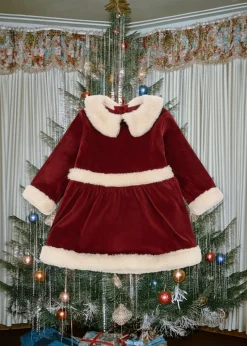 Clearance Konges Sløjd Christmas kjole - red dahlia reddahlia